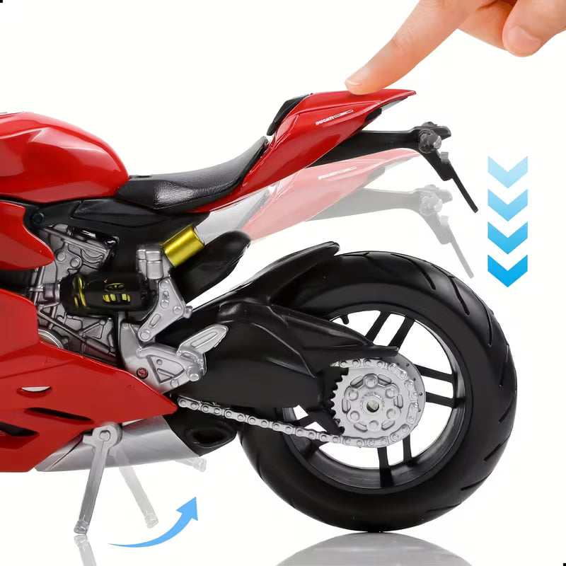 Maisto - 1 : 12 Diecast Scale Model - Official Licensed Product - Ducati 1199 Panigale