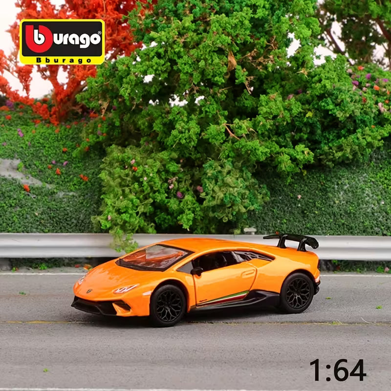 Official Bburago Lamborghini Huracan Performante - 1 : 64 Diecast Scale Model