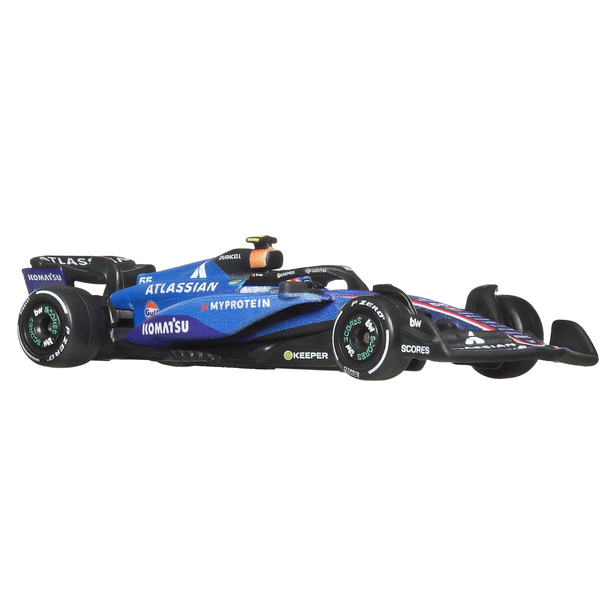 Hot Wheels Scale 1:64 Premium Formula F1  2025 Diecast Model Cars - Atlassian Williams Racing  Formula 1 Team (#55)