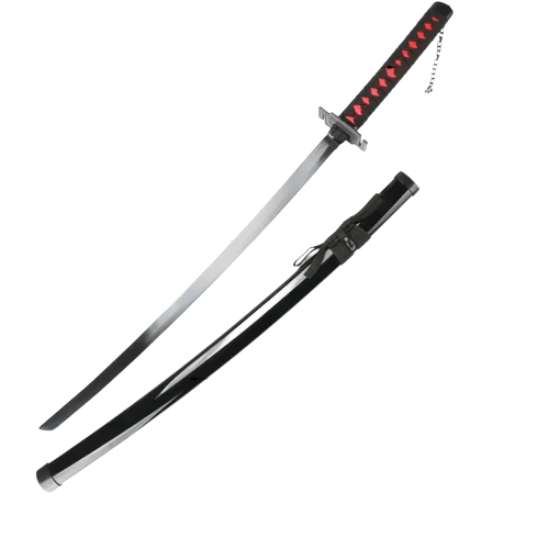 Kurosaki Ichigo Zangetsu Bleach Wooden Katana Sword - No COD Allowed On This Product - Prepaid Orders Only - ThePeppyStore