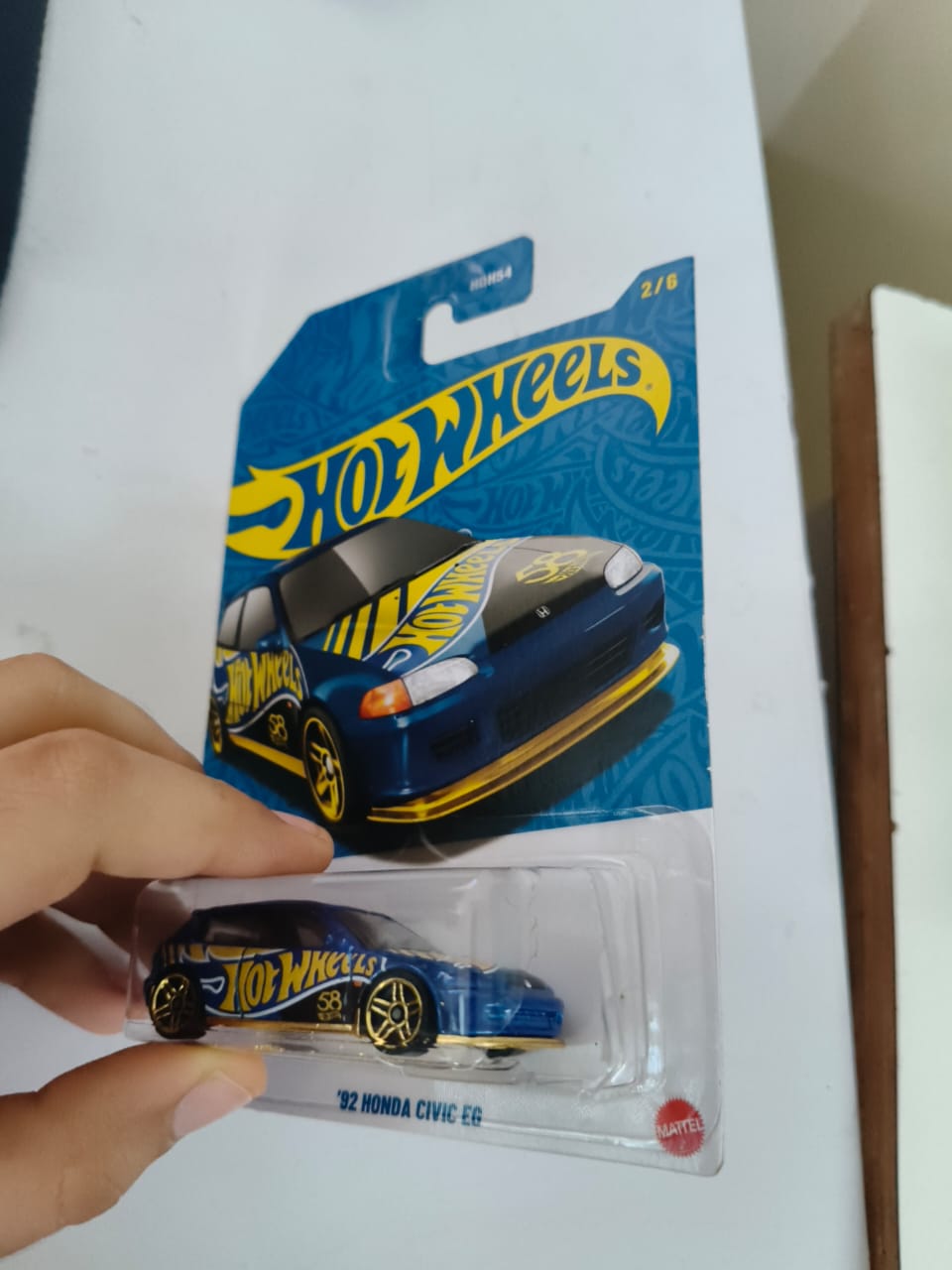 Hot Wheels ’92 Honda Civic EG (Broken Blister)