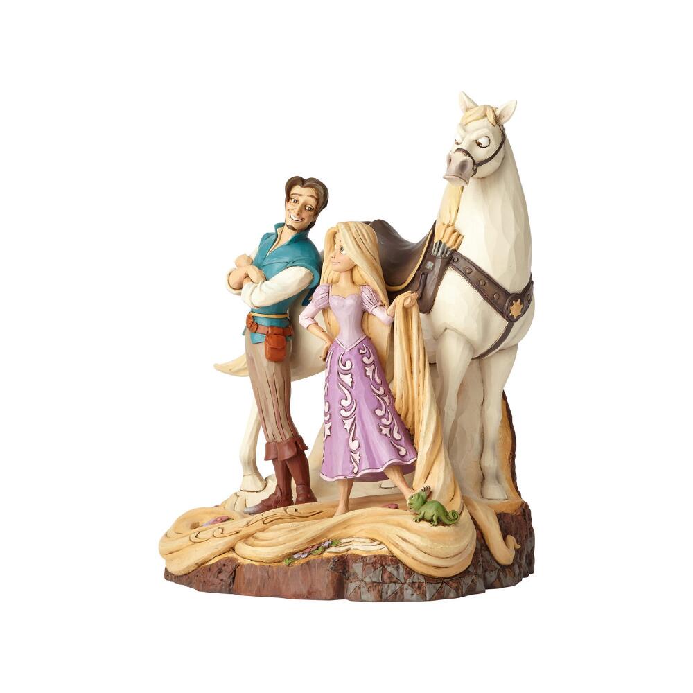 Disney Tangled Carved by Heart Figure 8.25 Inches by Enesco -  No Cash On Delivery Allowed On This Product - Prepaid Orders Only