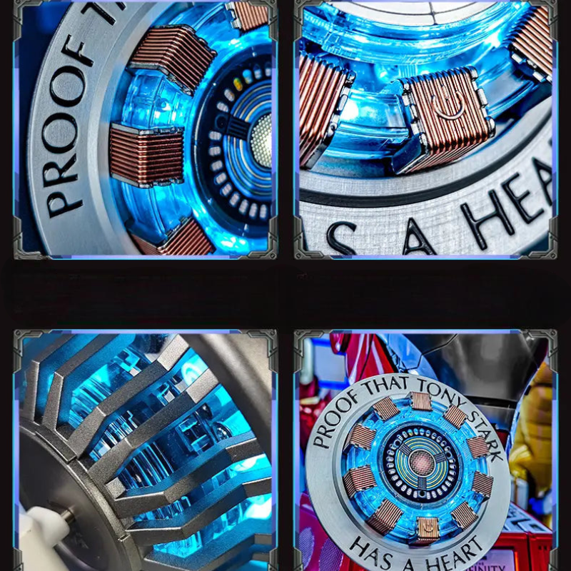 Arc Reactor LED Display & Wireless Charging Collectible