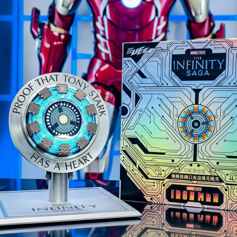 Arc Reactor LED Display & Wireless Charging Collectible