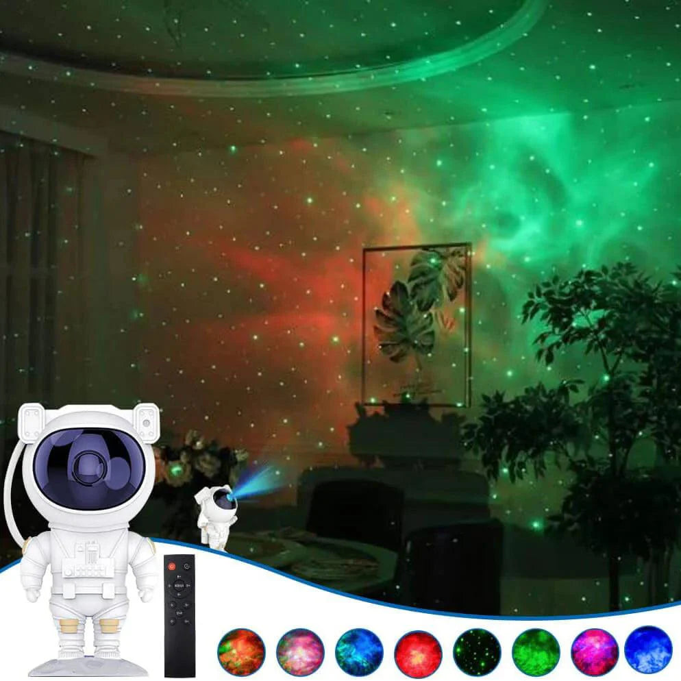 Astronaut Nebula Projector Galaxy Lamp - ThePeppyStore