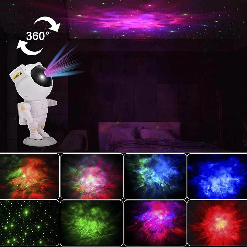 Astronaut Nebula Projector Galaxy Lamp - ThePeppyStore