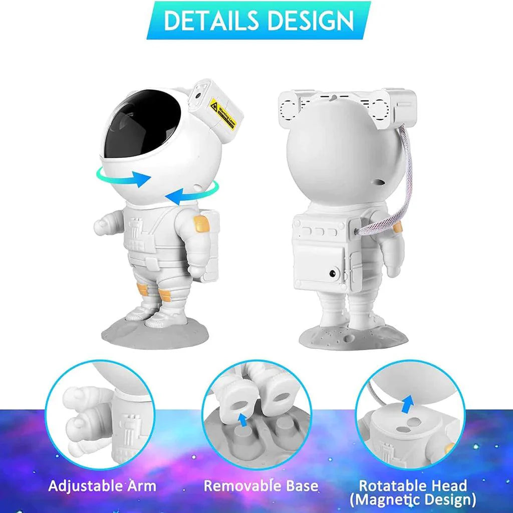 Astronaut Nebula Projector Galaxy Lamp - ThePeppyStore