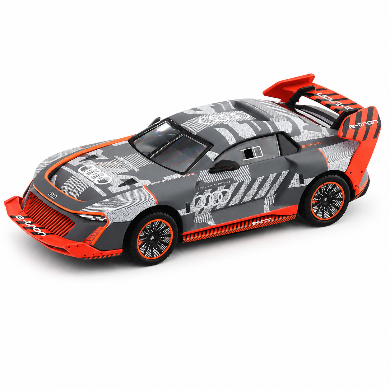 Audi S1 E-Tron Quattro Hoonitron Bburago Die-Cast Model Car – 1:43 Scale Racing Collectible