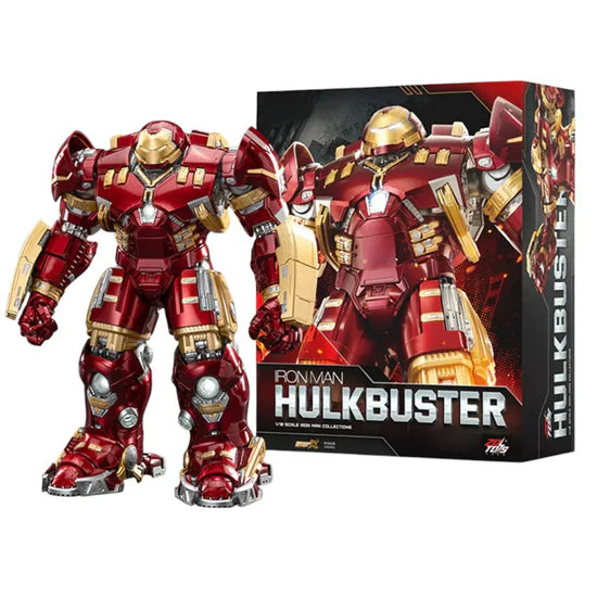 Marvel iron Man Mark 44 MK44 1:10 Scale Hulkbuster Collectible Action Figure With LED Light Function by ZD Toys