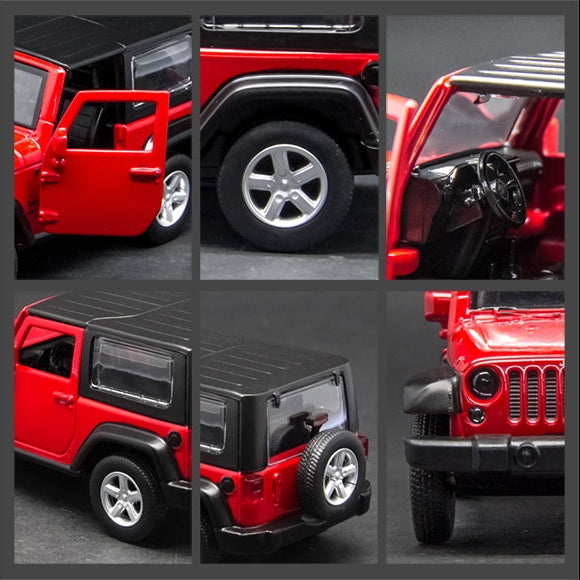Buy MSZ Metal Speed Zone Street Series Diecast Scale Model - Jeep