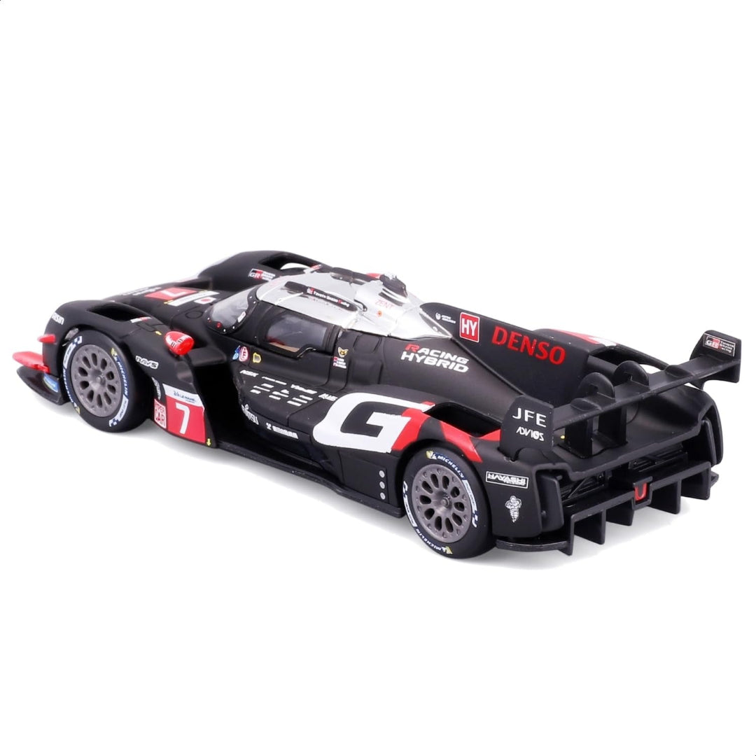 Bburago 1:43 Toyota GR010 Hybrid 2024 #7 Die-Cast Model Racing Car