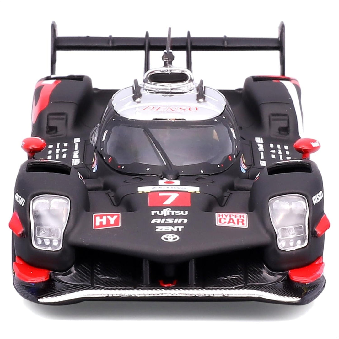 Bburago 1:43 Toyota GR010 Hybrid 2024 #7 Die-Cast Model Racing Car