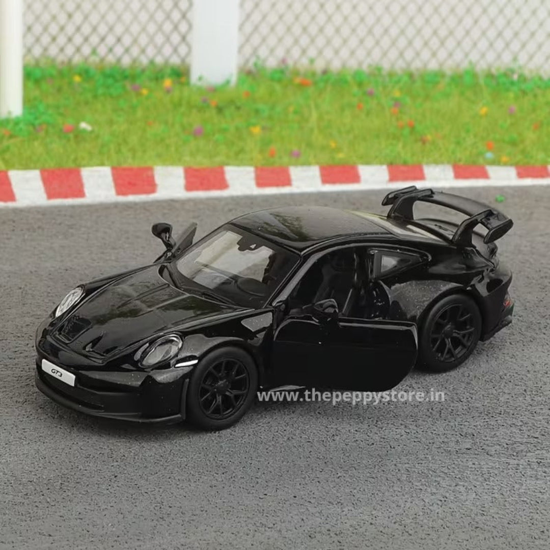 Bburago Porsche 911 GT3 Diecast Model Car| Black