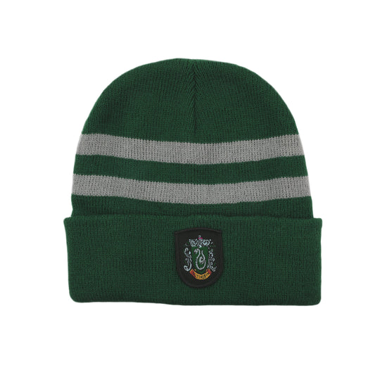 Harry Potter Official Slytherin Beanie Unisex Embroidered