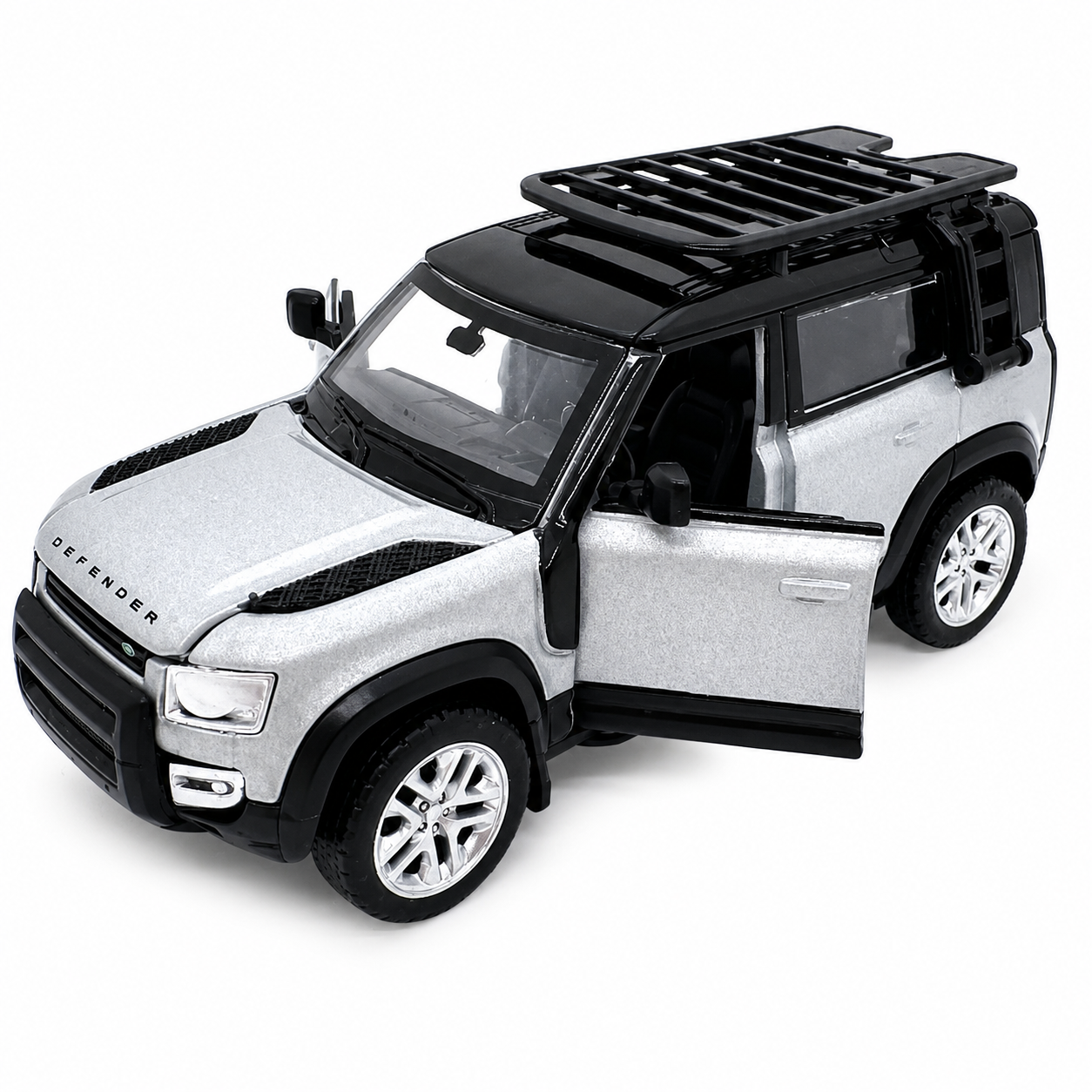 Official Land Rover Licensed Defender 110 – 1:43 Scale "2-in-1" DIY Custom Tuning Set