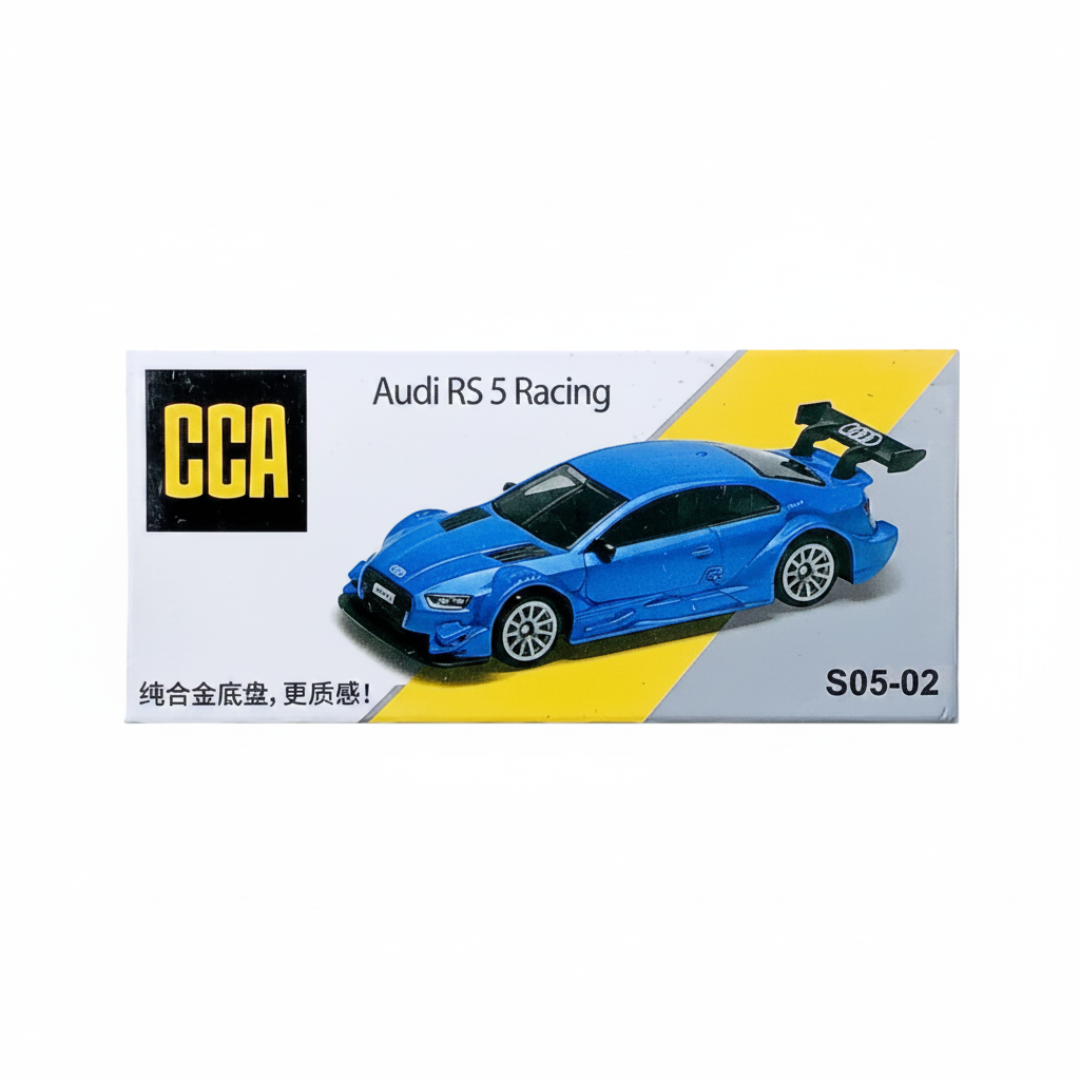 CCA Audi RS 5 Racing 1:64 Scale Blue Die-Cast Model Car S05-02