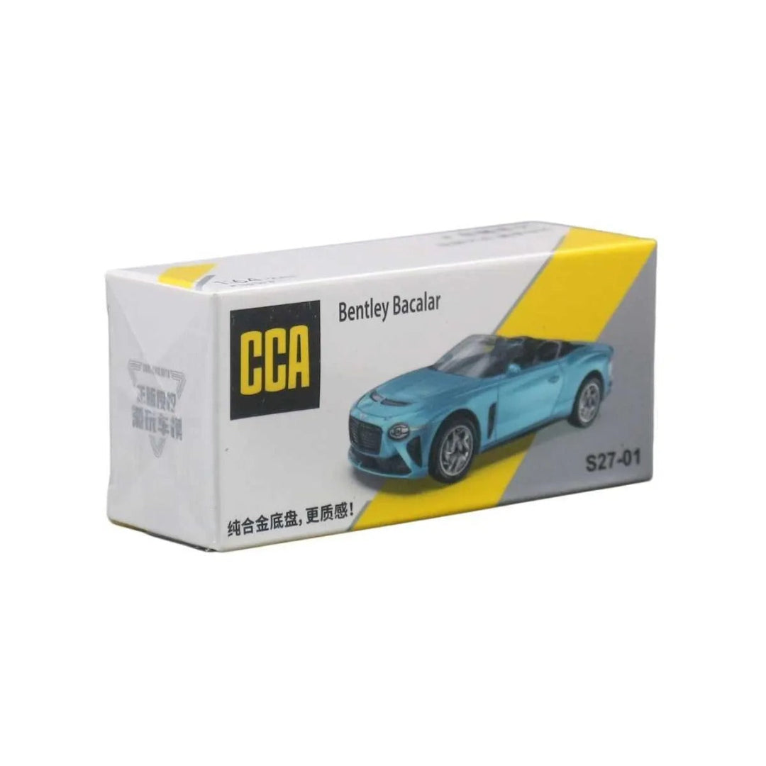 CCA Bentley Bacalar 1:64 Scale Die-Cast Model Car – Light Blue S27-01