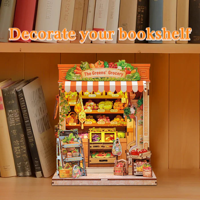 CUTEBEE DIY Book Nook Kit - The Greens' Grocery