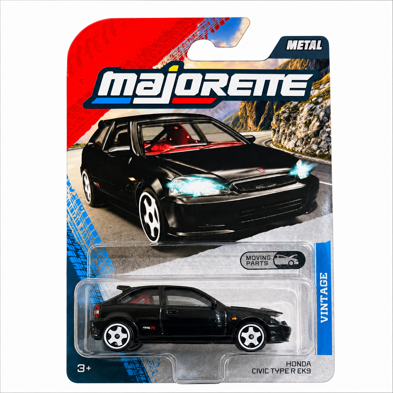 Majorette Honda Civic Type R EK9 – Vintage Series