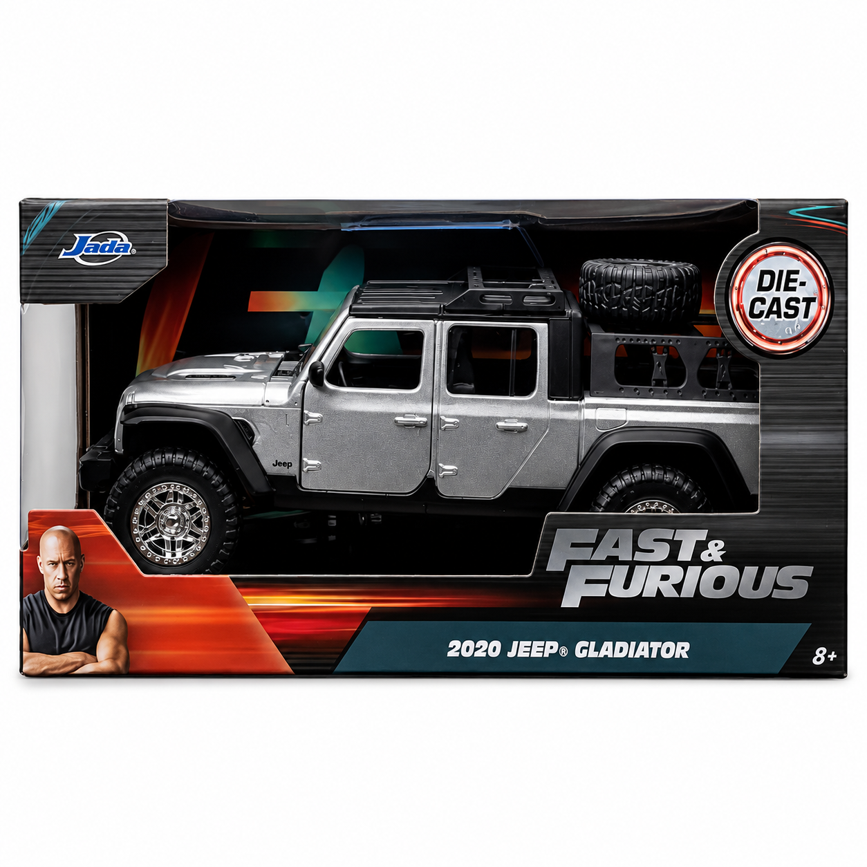 Jada Toys Fast & Furious 2020 Jeep Gladiator 1:32 Scale Diecast Model