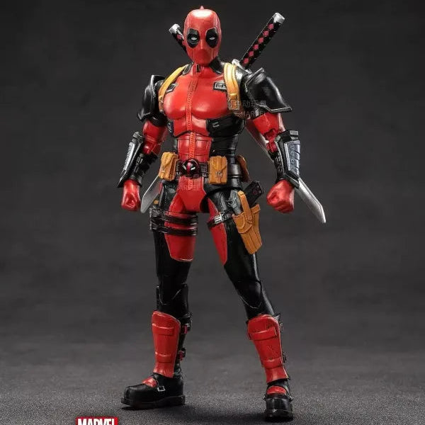 Marvel Studios Deadpool & Wolverine : 1:10 Scale Super War Collection Deadpool Action Figure by ZD Toys (Size-7 Inch)