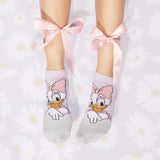 Disney Character Lowcut Socks For Women- Donald & Daisy