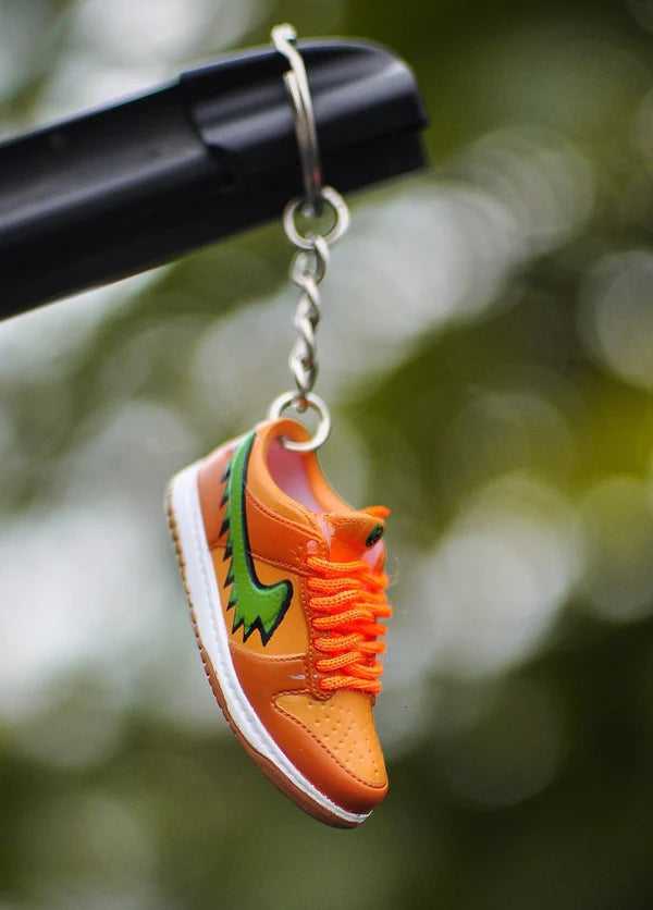 3D Sneaker Keychain - Orange