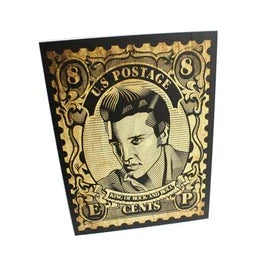 Elvis Stamp Wall Art