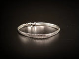 Thin Snake Mens Bracelet - Available in 2 Sizes and 2 Colours (Select From Drop Down Menu)