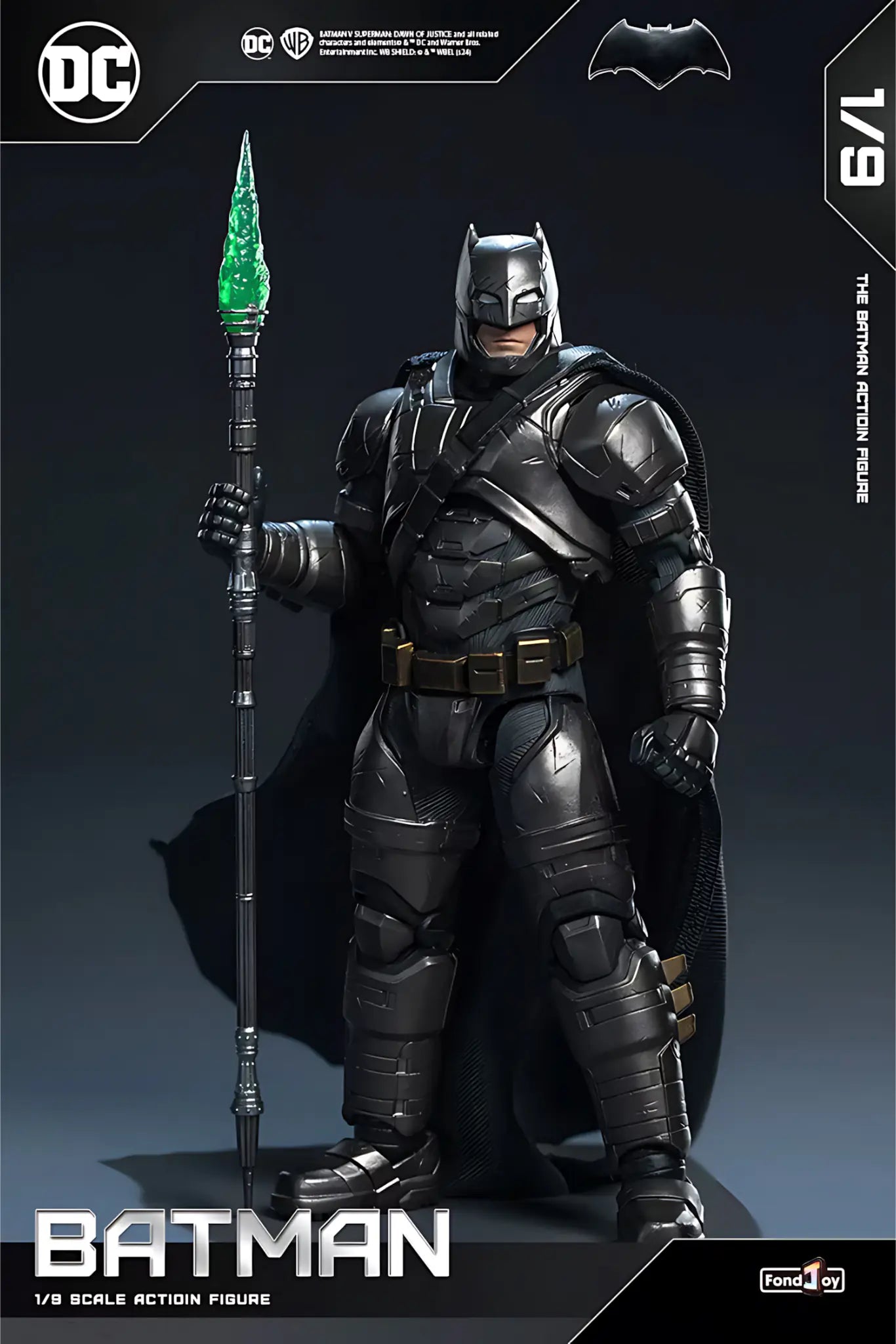 Batman 1/9th Scale Action Figure by FondJoy
