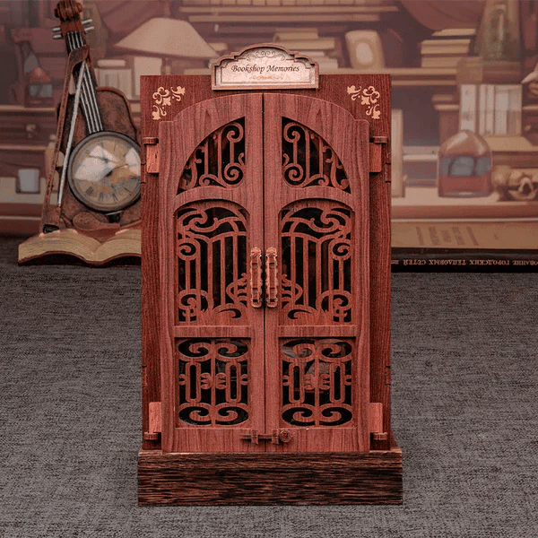 DIY Book Nook Miniature Book Shop Kit for Bookshelf Décor