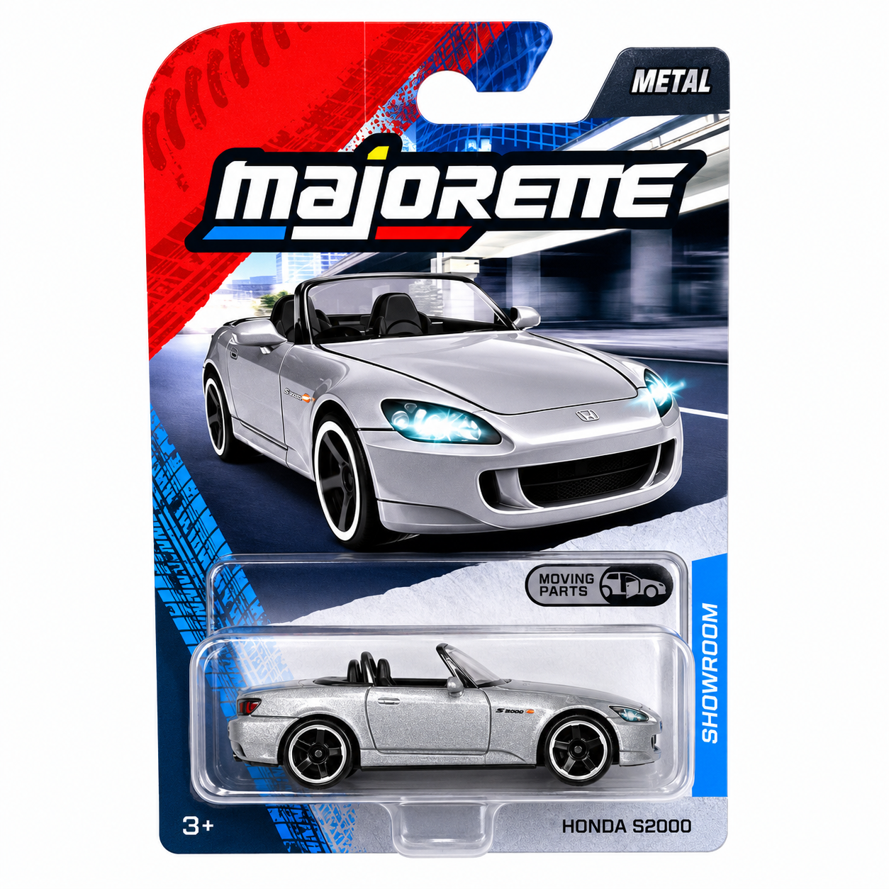 Majorette Honda S2000 Die-Cast Metal Toy Car