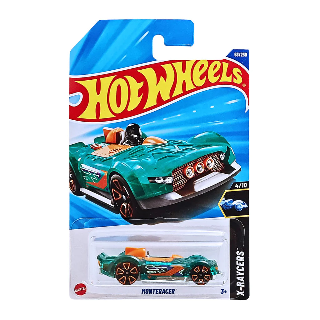 Hot Wheels 2025 J and K Case Vehicle Exclusive Collection - Monteracer