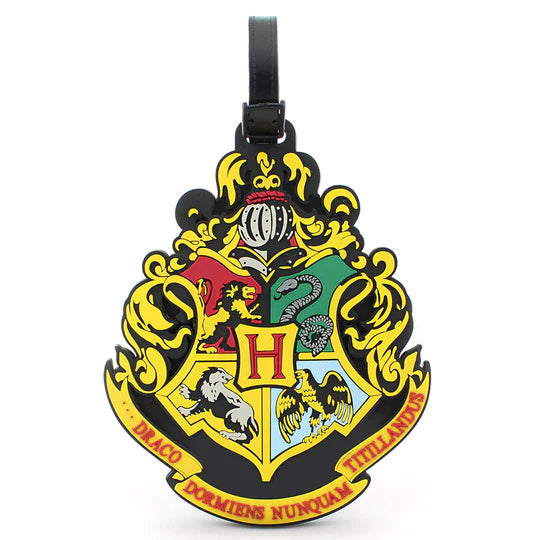 Harry Potter Official Hogwarts House Crest Luggage Tag / Bag Tag