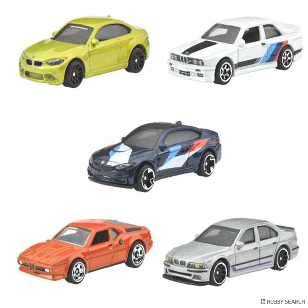 Hot Wheels Imported 2025 Silver Series BMW Celebration Series Scale 1:64 - Set Of 5 ( Imported)
