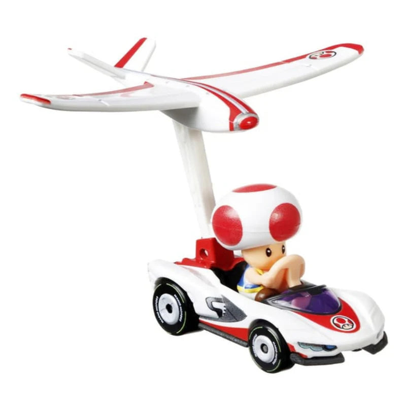Hot Wheels Mario Kart Toad Sneeker Super Glider 1:64 diecast collector car (image 2)