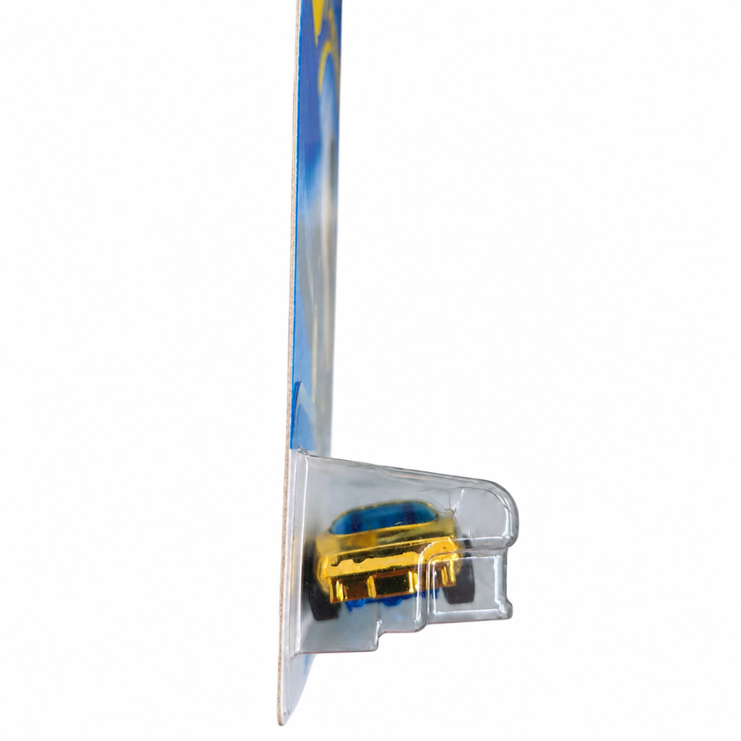 Hot Wheels Corvette Stingray Gold Chrome Die-Cast Car | Card & Blister Damaged