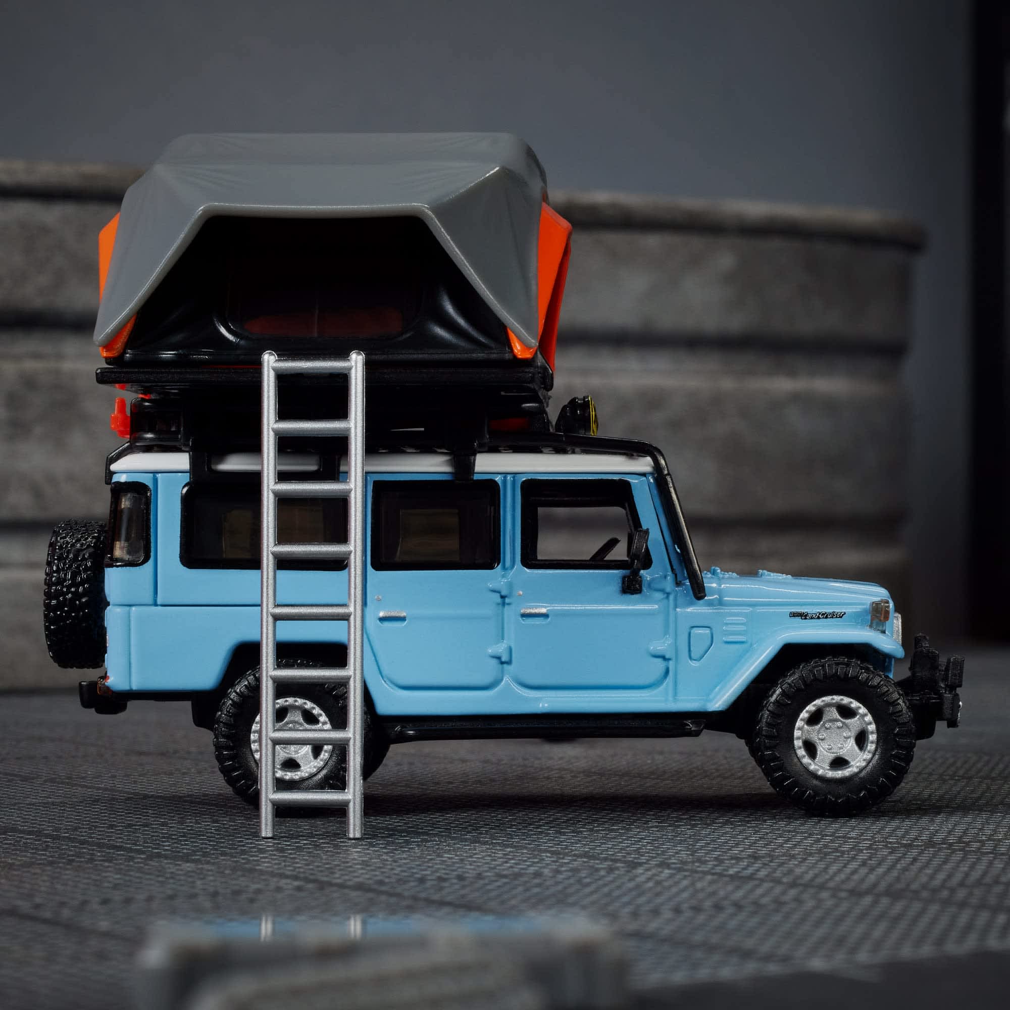 Hot Wheels Elite 64 Mod Shop 1982 Custom Toyota Land Cruiser FJ45 Troopy – 1:64 Scale Die-Cast Model Car