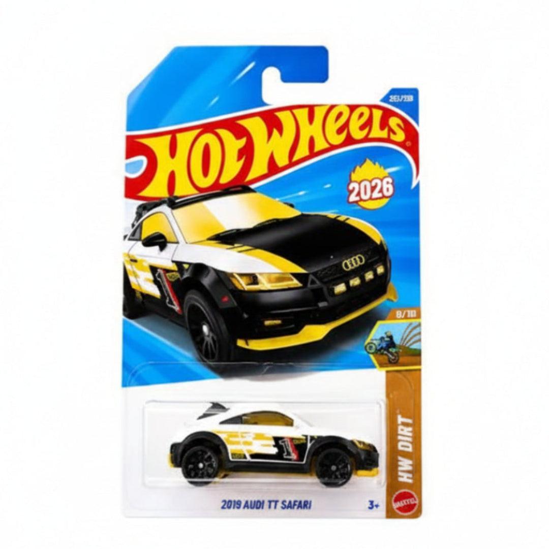 Hot Wheels Imported 2019 Audi TT Safari White 1:64 Diecast Car – HW Dirt