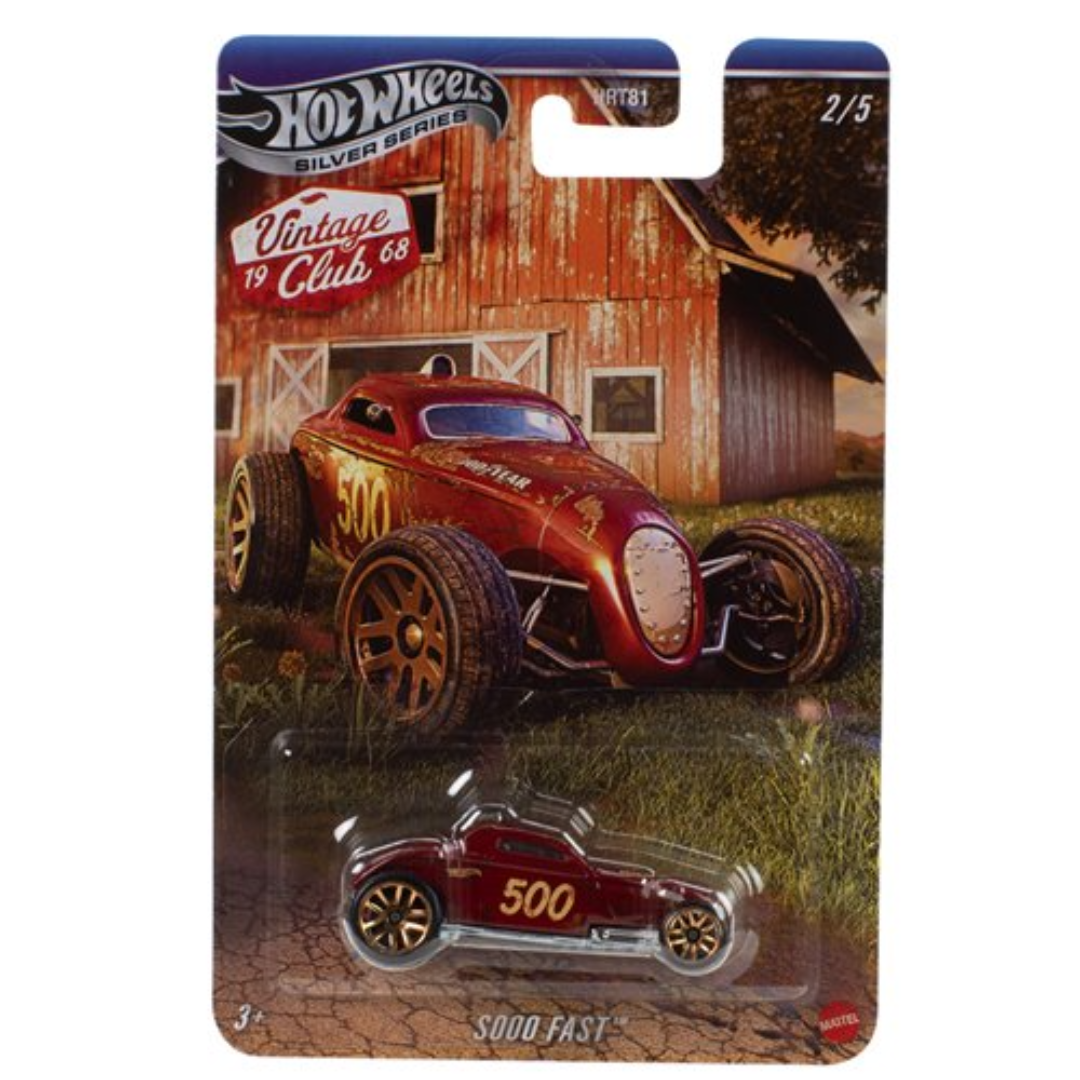 Hot Wheels Imported 500 Fast Vintage Club Die-Cast Car