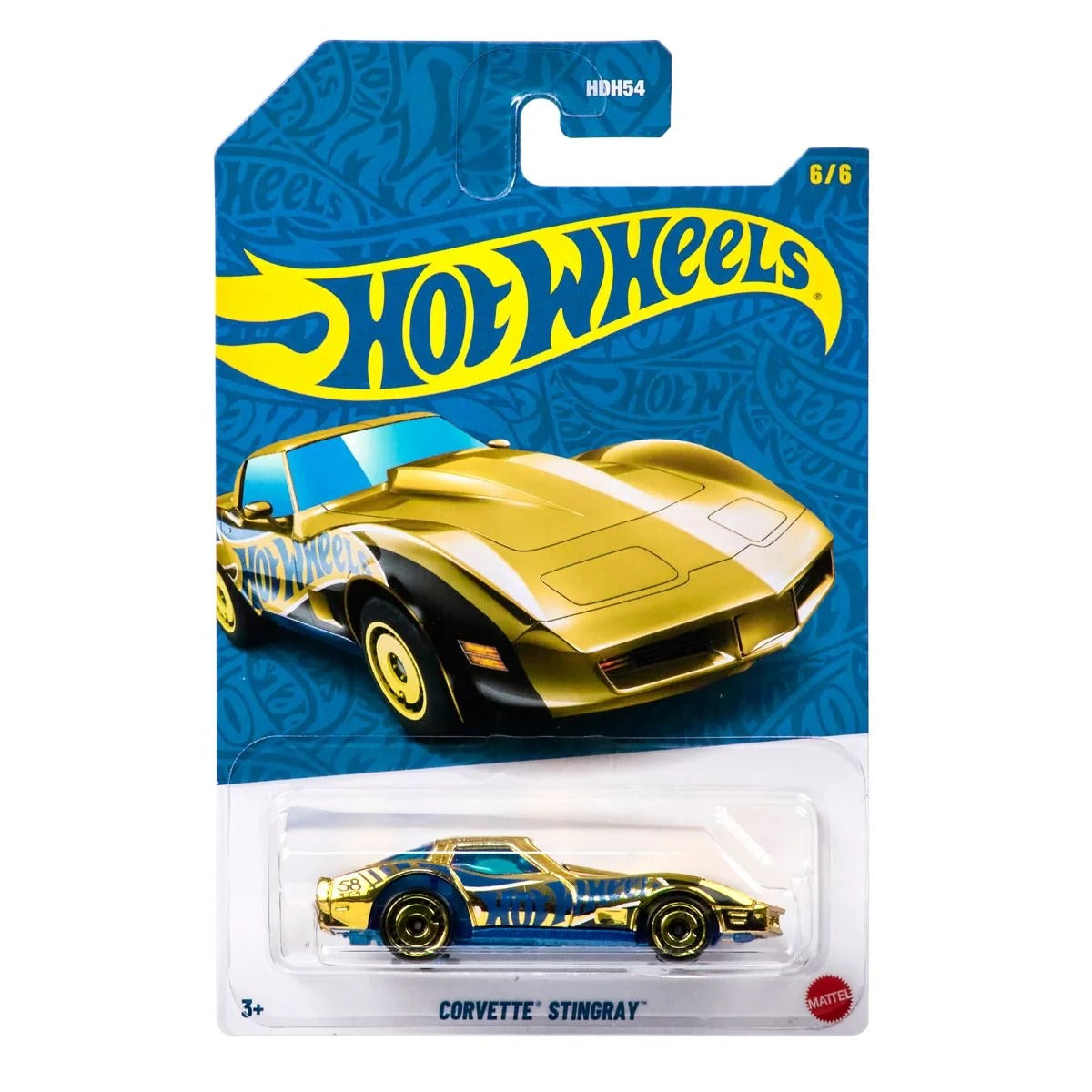 Hot Wheels Imported Corvette Stingray Chase 1:64 Die-Cast Car
