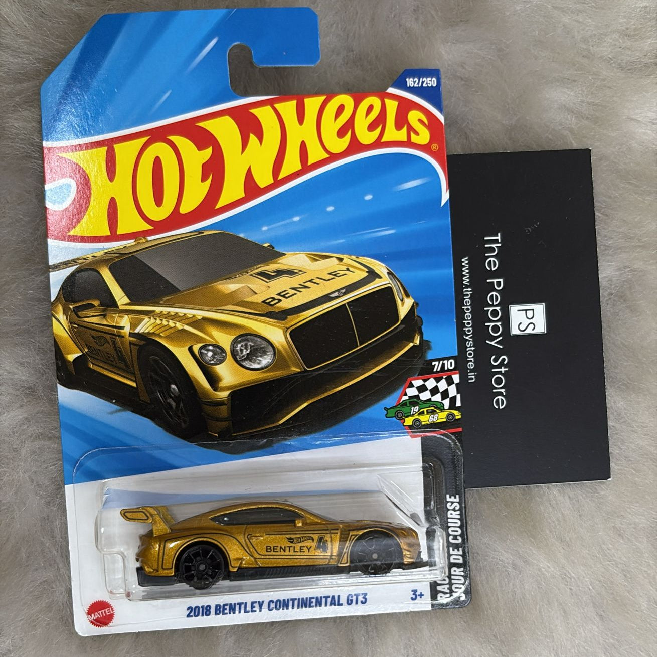 Hot Wheels Imported Mainline Q case 2025 Vehicle Collection - 2018 Bentley Continental Gt3