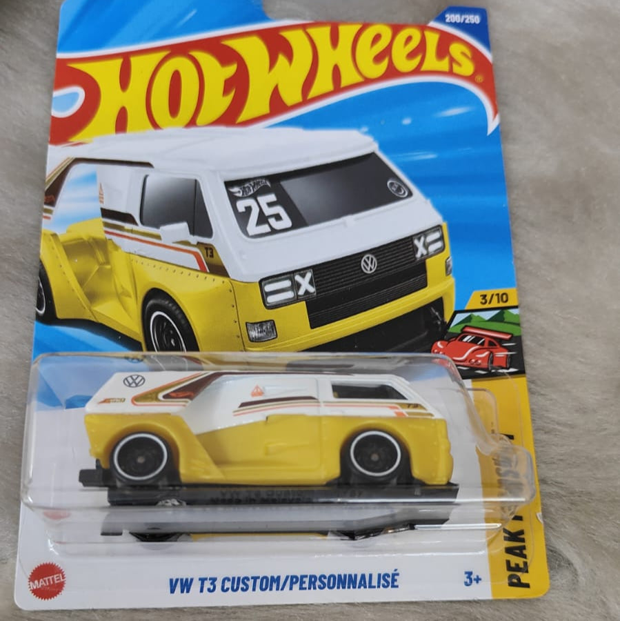 Hot Wheels Imported Mainline Rare Q case 2025 Vehicle Collection - Vw T3 Custom / Personnalise