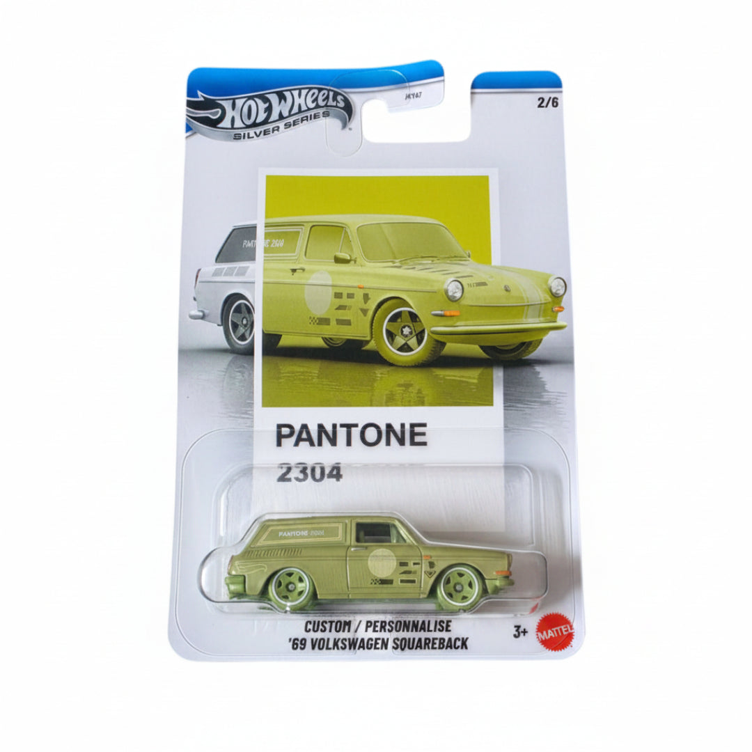 Hot Wheels Imported Pantone Silver Series Mix 2 Set of 10 – 1:64 Die-Cast Model Cars