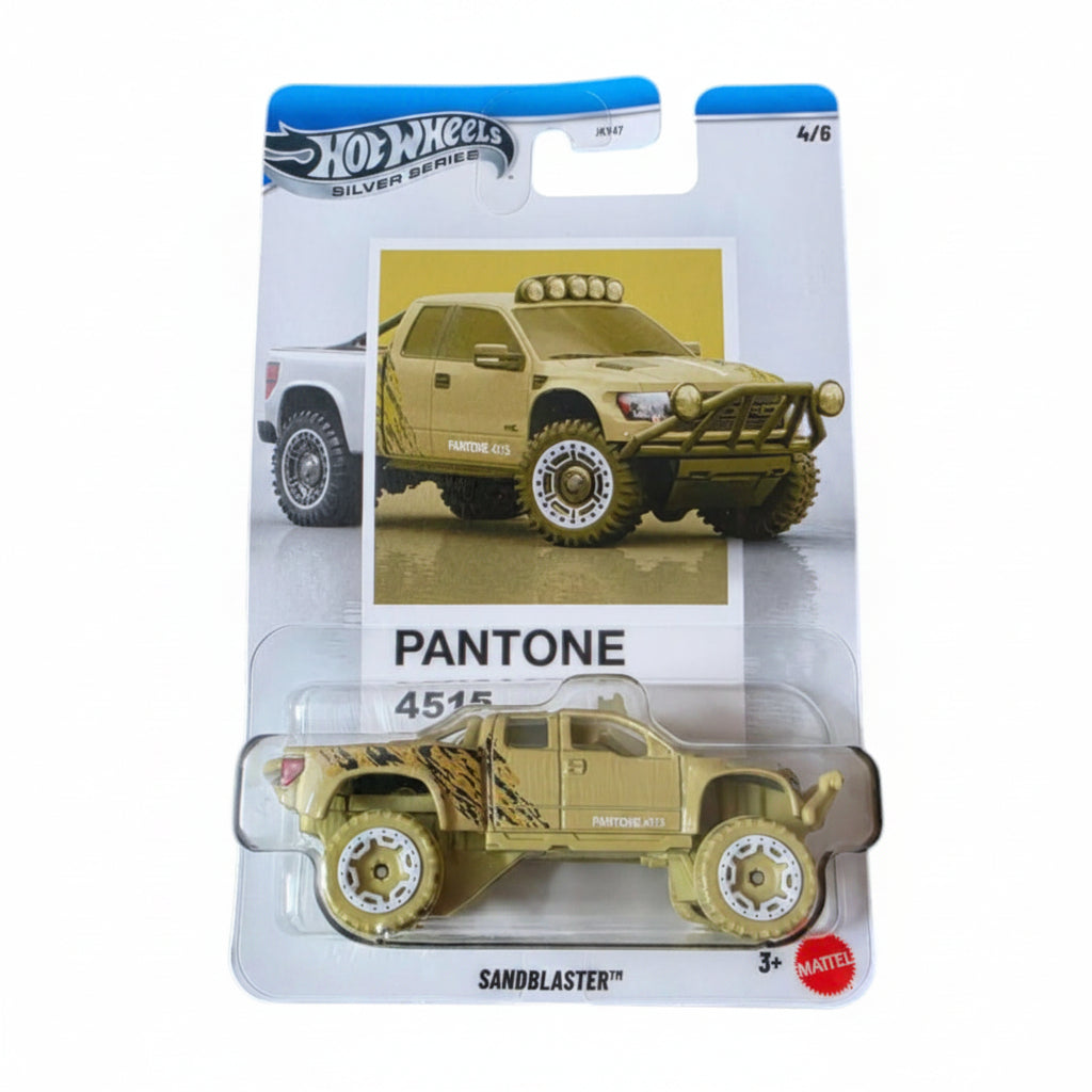 Hot Wheels Imported Pantone Silver Series Mix 2 Set of 10 – 1:64 Die-Cast Model Cars