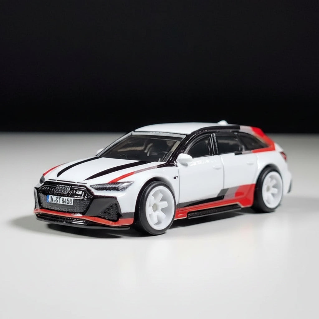 Hot Wheels Imported Premium Car Culture Audi RS 6 Avant  1:64 Die-Cast Model Car