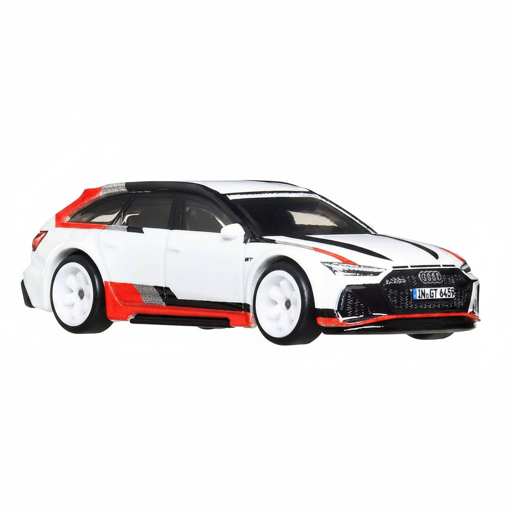 Hot Wheels Imported Premium Car Culture Audi RS 6 Avant  1:64 Die-Cast Model Car