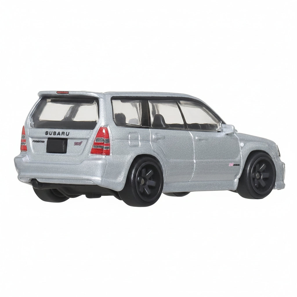 Hot Wheels Imported Premium Car Culture Fast Wagons Subaru Forester STI 1:64 Die-Cast Model Car