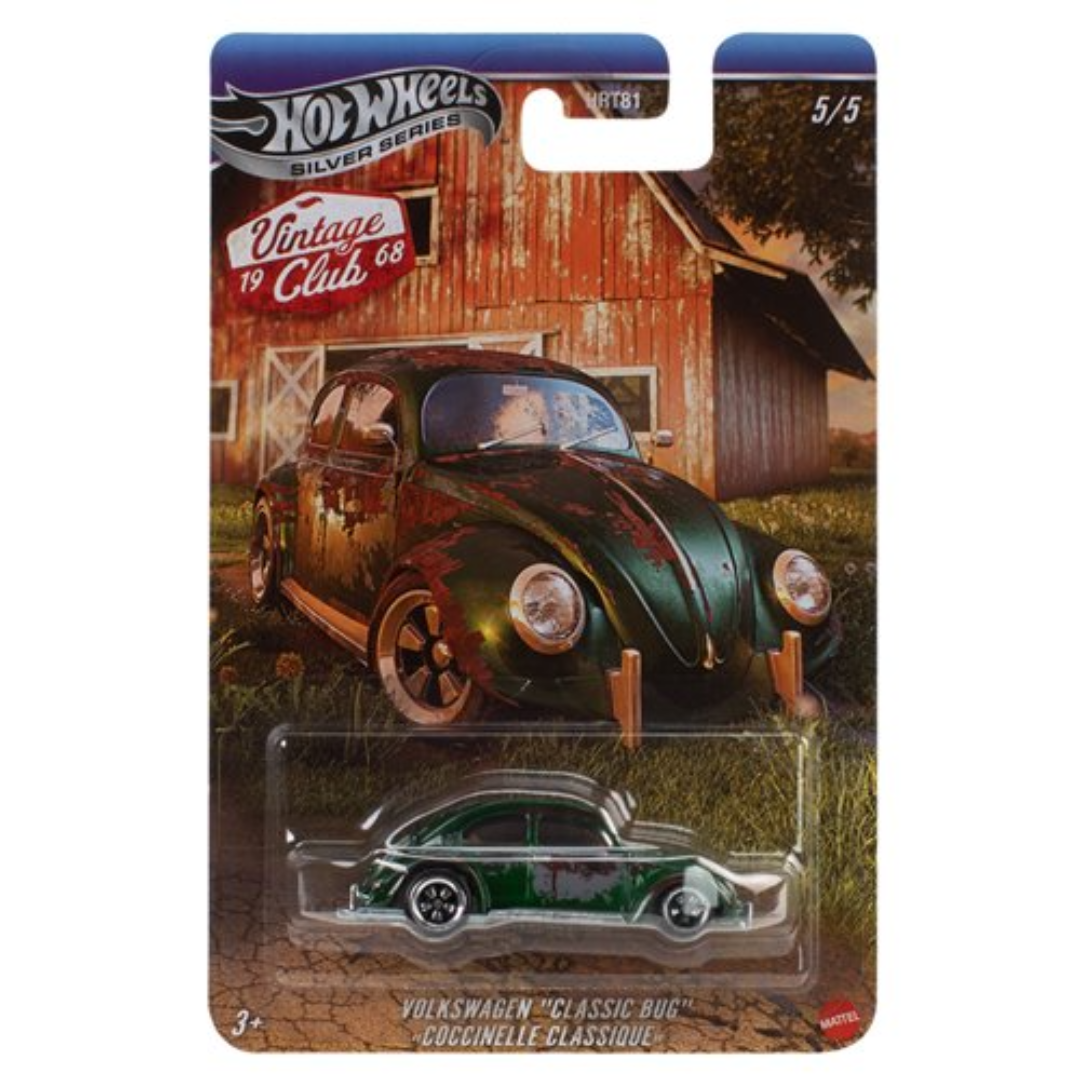 Hot Wheels Imported Volkswagen Classic Bug Vintage Club Die-Cast Car
