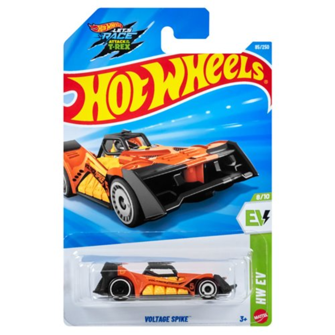 Hot Wheels Imported Voltage Spike Orange 1:64 Diecast Car – HW EV
